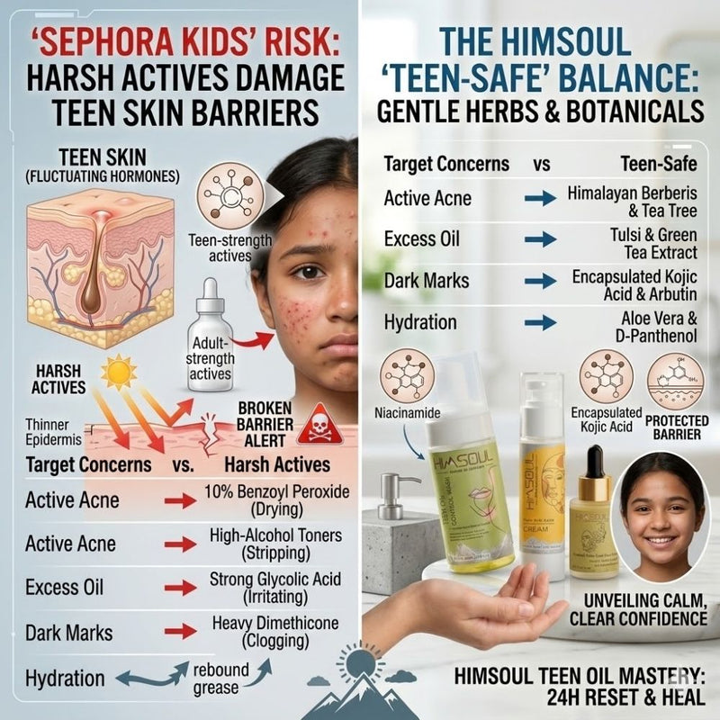 The "Sephora Kids" Reality Check: Why Teens Need Hormone-Safe Acne Care