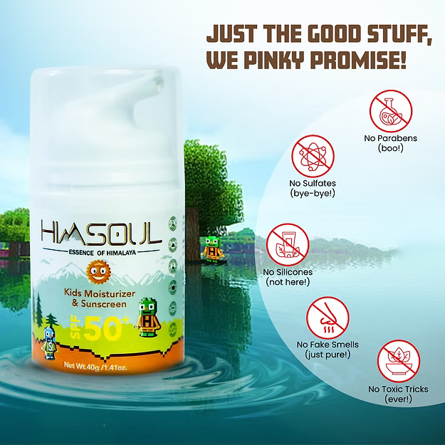 Himsoul Kids Mosturizer & Sunscreen SPF 50+