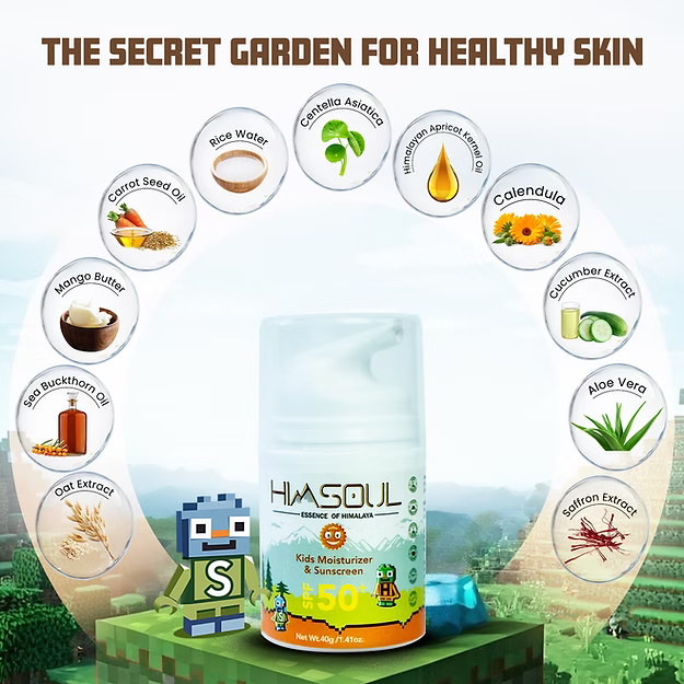Himsoul Kids Mosturizer & Sunscreen SPF 50+