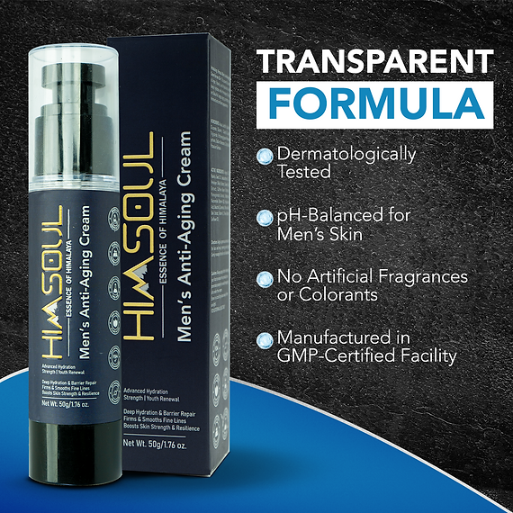 Himsoul Men's Anti-Aging Cream
