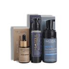 Himsoul Men’s Complete Age - Defy Skincare Trio – Anti - Aging Cream, Deep Clean Face Wash & Revitalize Serum - HIMSOUL