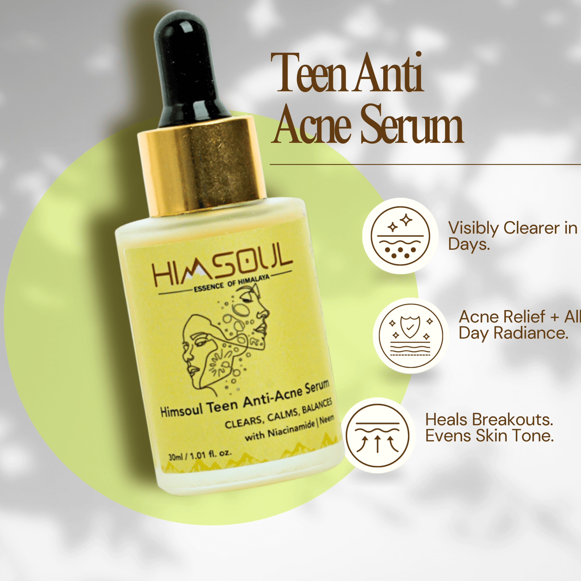 Himsoul Teen Anti - Acne Serum - The Daily Reset - Himsoul Enterprises
