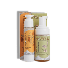 Himsoul Teen Clear Skin Duo – Oil Control Wash & Anti-Acne Cream (Ages 10+)