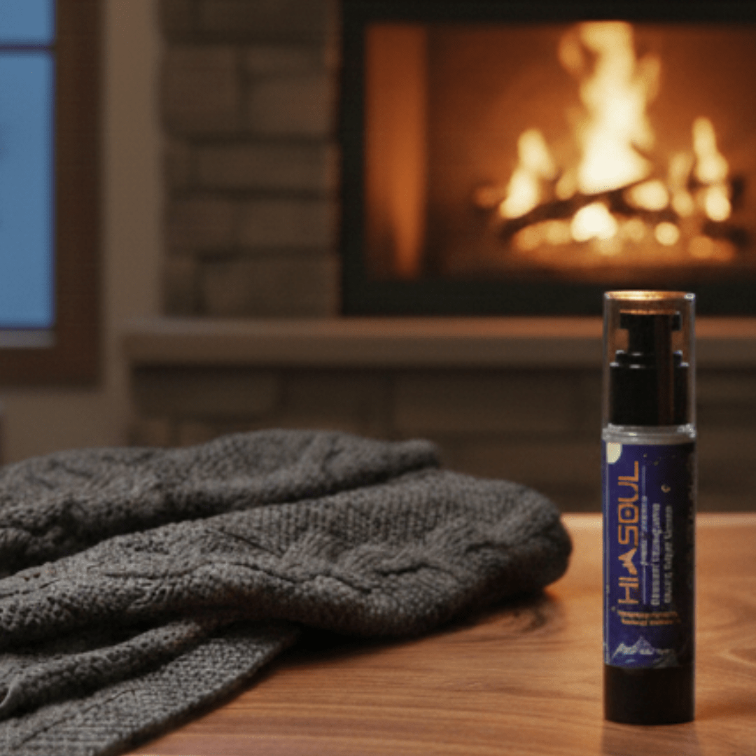 Smooth, non-greasy texture of Himsoul executive face cream from the Mans R Series